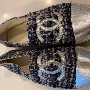Chanel Tweed Espadrilles